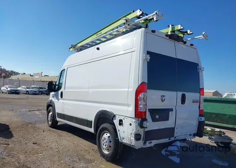 2021 Ram Promaster 1500 High Roof 136 Wb z USA, uszkodzony, nr VIN 3C6LRVBGXME553365
